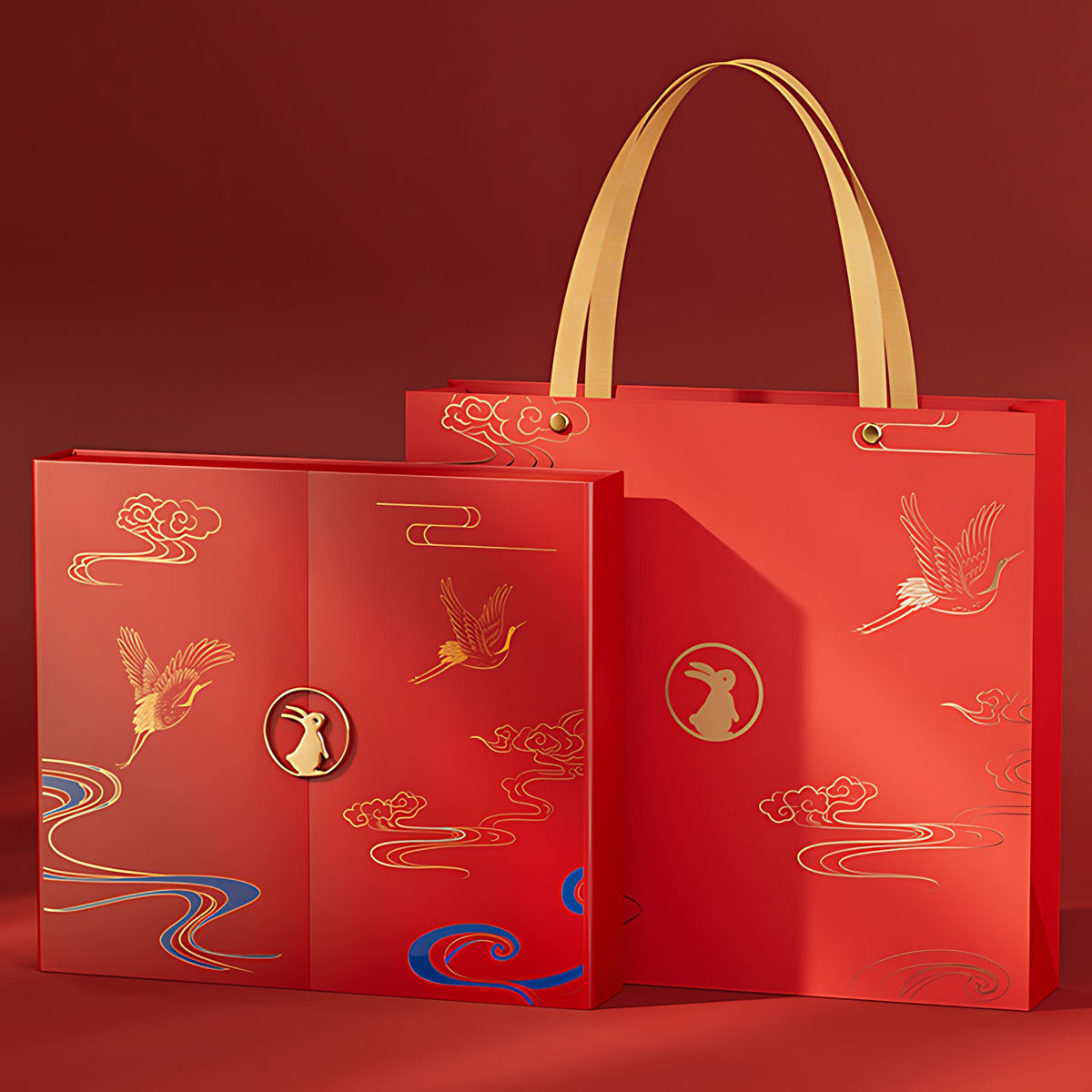 Hộp Bánh Trung Thu Hoa Hảo Nguyệt Viên 2 Cánh
