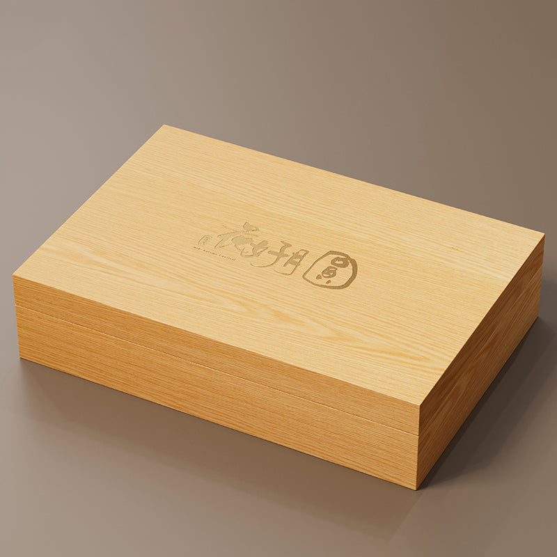 Hộp Bánh Trung Thu Gỗ Hoa Hảo Nguyệt Viên