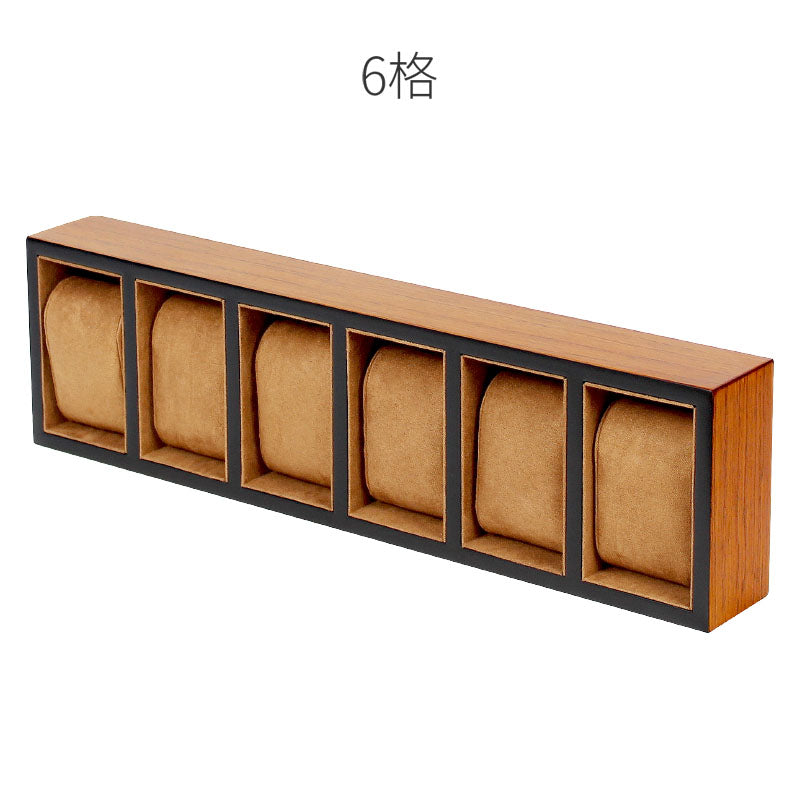 Khay trưng bày đồng hồ 24 ô chồng tầng cho booth hội chợ