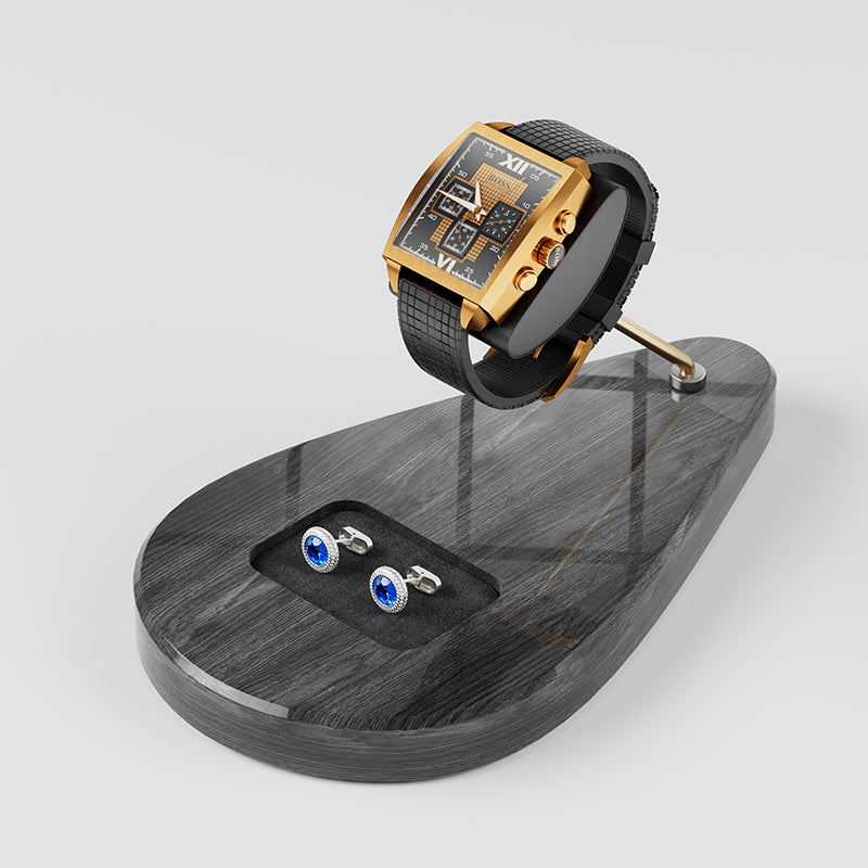 Giá đỡ đồng hồ gỗ gia công OEM MOQ 300 chiếc, giao mẫu 7 ngày