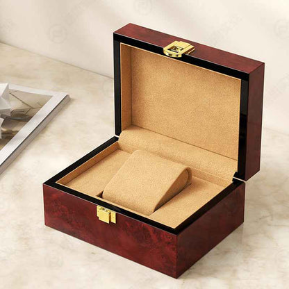 Hộp Đồng Hồ Gỗ Hoa Lê Vân Tự Nhiên Cao Cấp