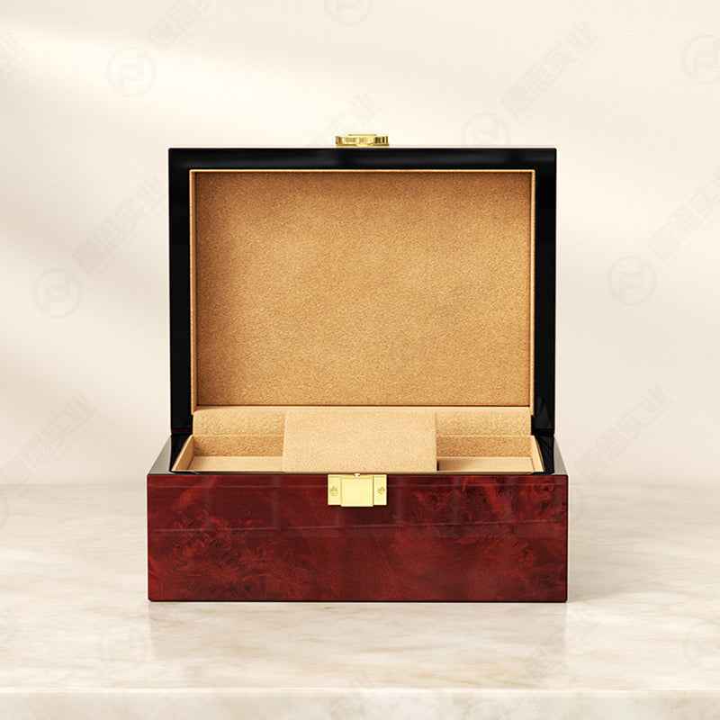 Hộp Đồng Hồ Gỗ Hoa Lê Vân Tự Nhiên Cao Cấp