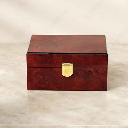 Hộp Đồng Hồ Gỗ Hoa Lê Vân Tự Nhiên Cao Cấp