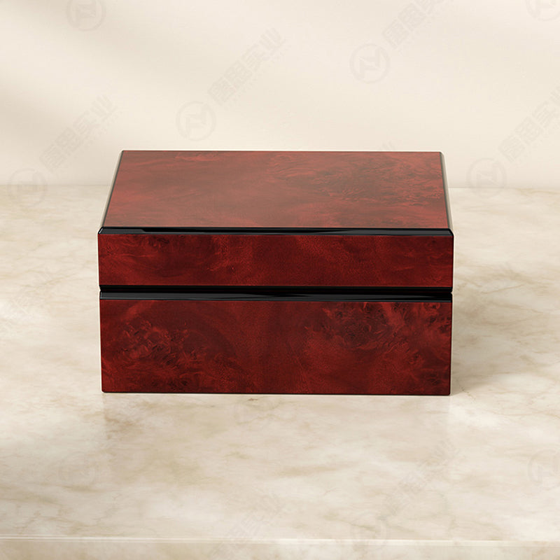 Hộp Đồng Hồ Gỗ Hoa Lê Vân Tự Nhiên Cao Cấp - đóng gói quà tặng đồng hồ cao cấp OEM/ODM