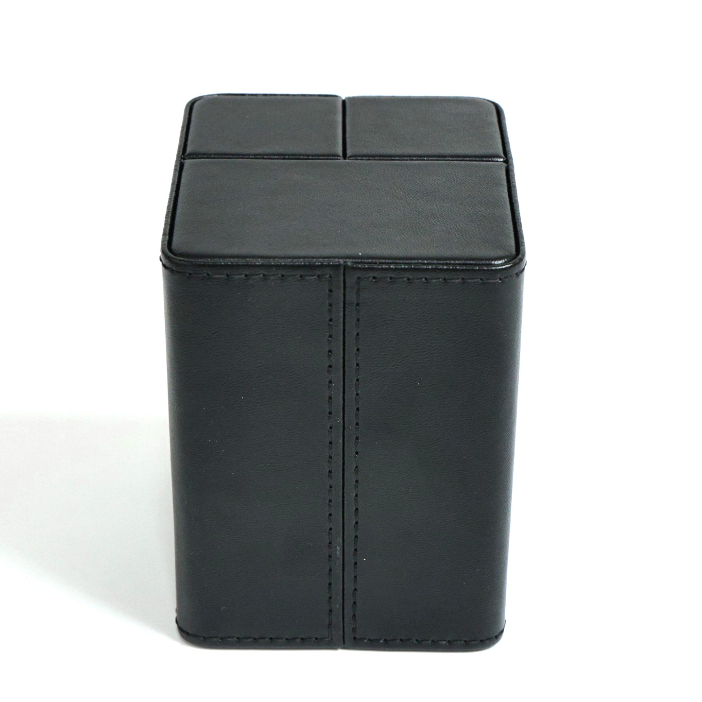 Hộp Đồng Hồ Đen Hai Cánh Da Cao Cấp - đóng gói quà tặng đồng hồ cao cấp OEM/ODM