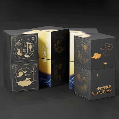 Hộp Bánh Trung Thu Moon Series Đen Huyền Bí