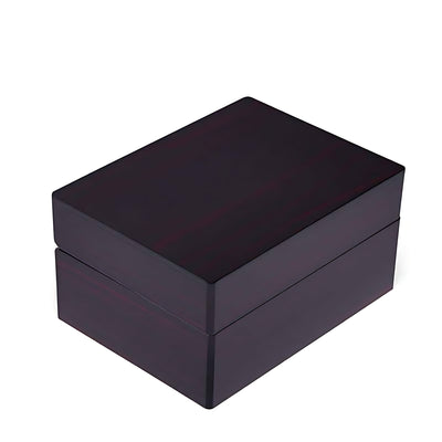 Hộp Đồng Hồ Đỏ Đậm Da Cao Cấp Sang Trọng