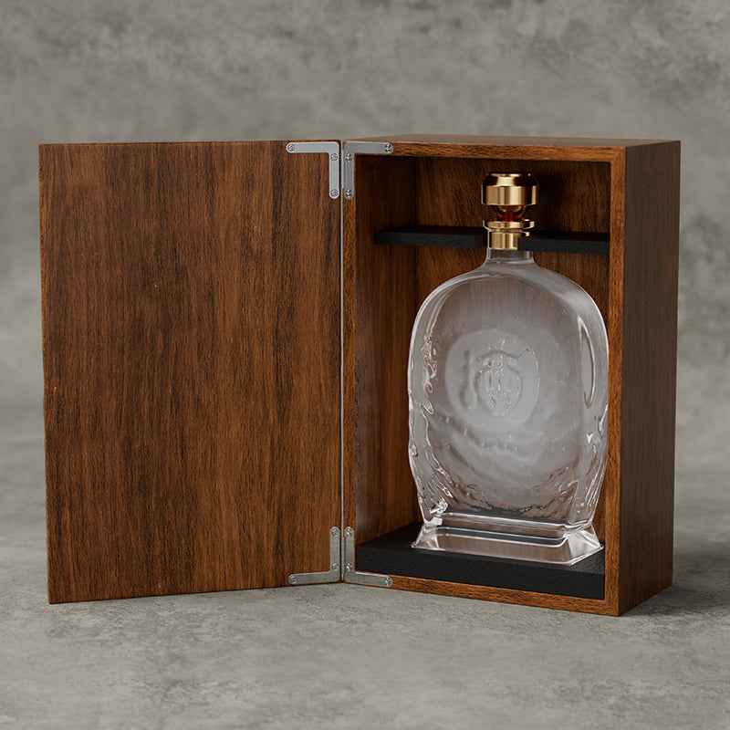 Hộp Rượu Gỗ Chạm Nổi Louis XIII Đẳng Cấp