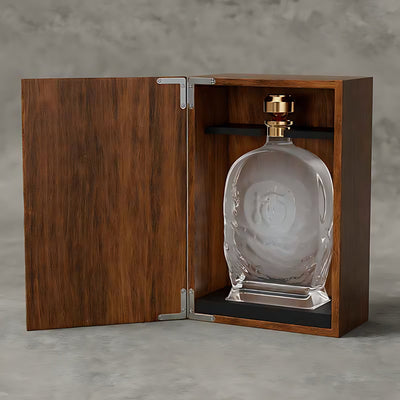Hộp Rượu Gỗ Chạm Nổi Louis XIII Đẳng Cấp