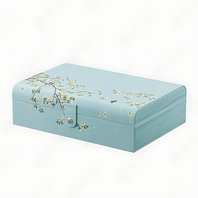 Hộp Bánh Trung Thu Gỗ Da Xanh