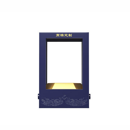 Hộp Rượu Vang Acrylic Gỗ Đỏ Cao Cấp - đóng gói quà tặng rượu vang whisky cao cấp