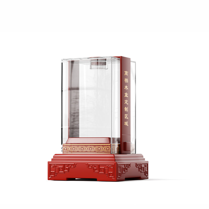 Hộp Rượu Acrylic Trong Suốt Cao Cấp - đóng gói quà tặng rượu vang whisky cao cấp