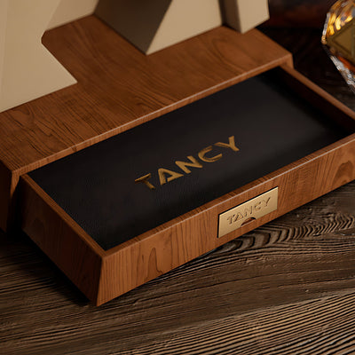 Hộp Rượu Gỗ Hình Thang Độc Đáo TANCY - thiết kế sang trọng cho quà tặng doanh nghiệp B2B