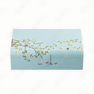 Hộp Bánh Trung Thu Gỗ Da Xanh