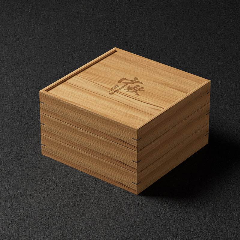 Hộp Bánh Trung Thu Gỗ Truyền Thống Việt