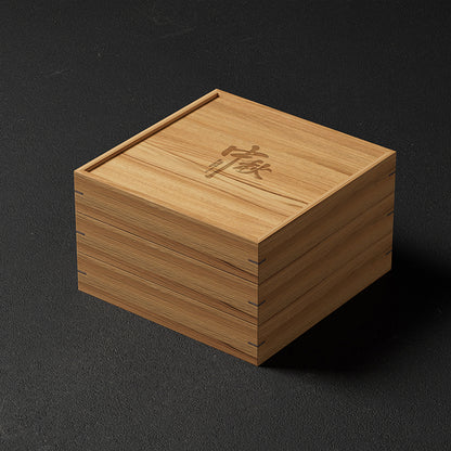 Hộp Bánh Trung Thu Gỗ Truyền Thống Việt