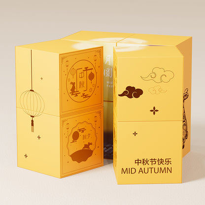 Hộp Bánh Trung Thu Moon Series Vàng Cao Cấp