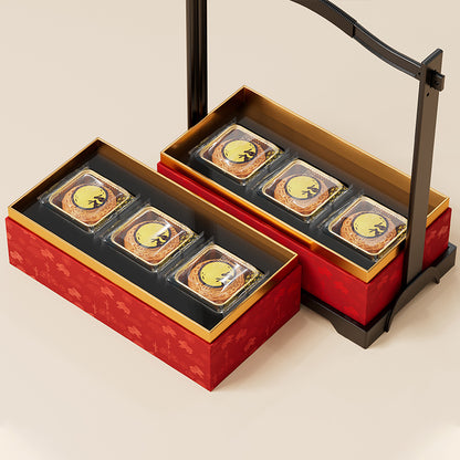 Hộp Bánh Trung Thu Quai Xách Cao Cấp Mẫu Mới