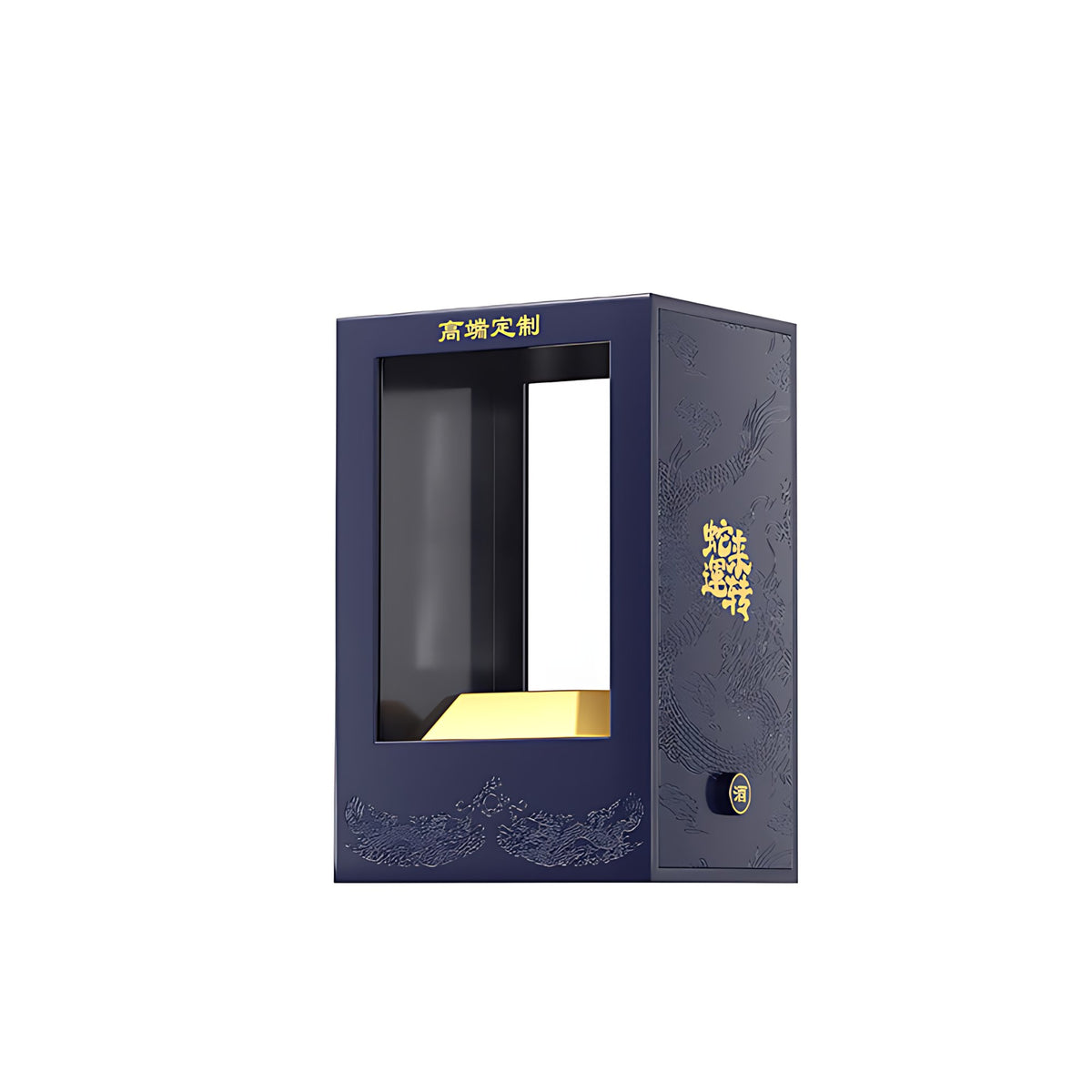 Premium Red Wood Acrylic Wine Box