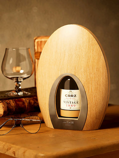 Hộp Rượu Gỗ Oval Cao Cấp 2026