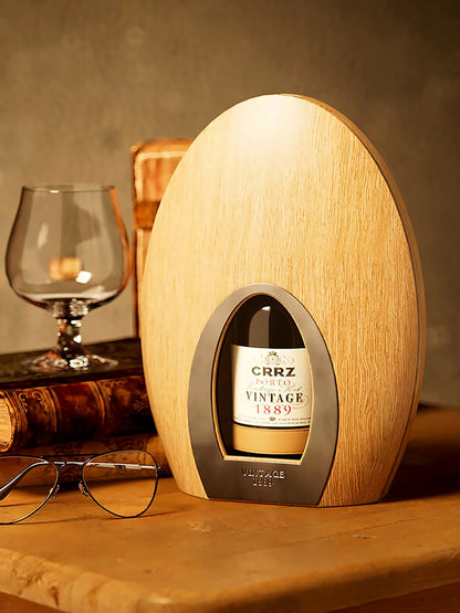 Hộp Rượu Gỗ Oval Cao Cấp 2026