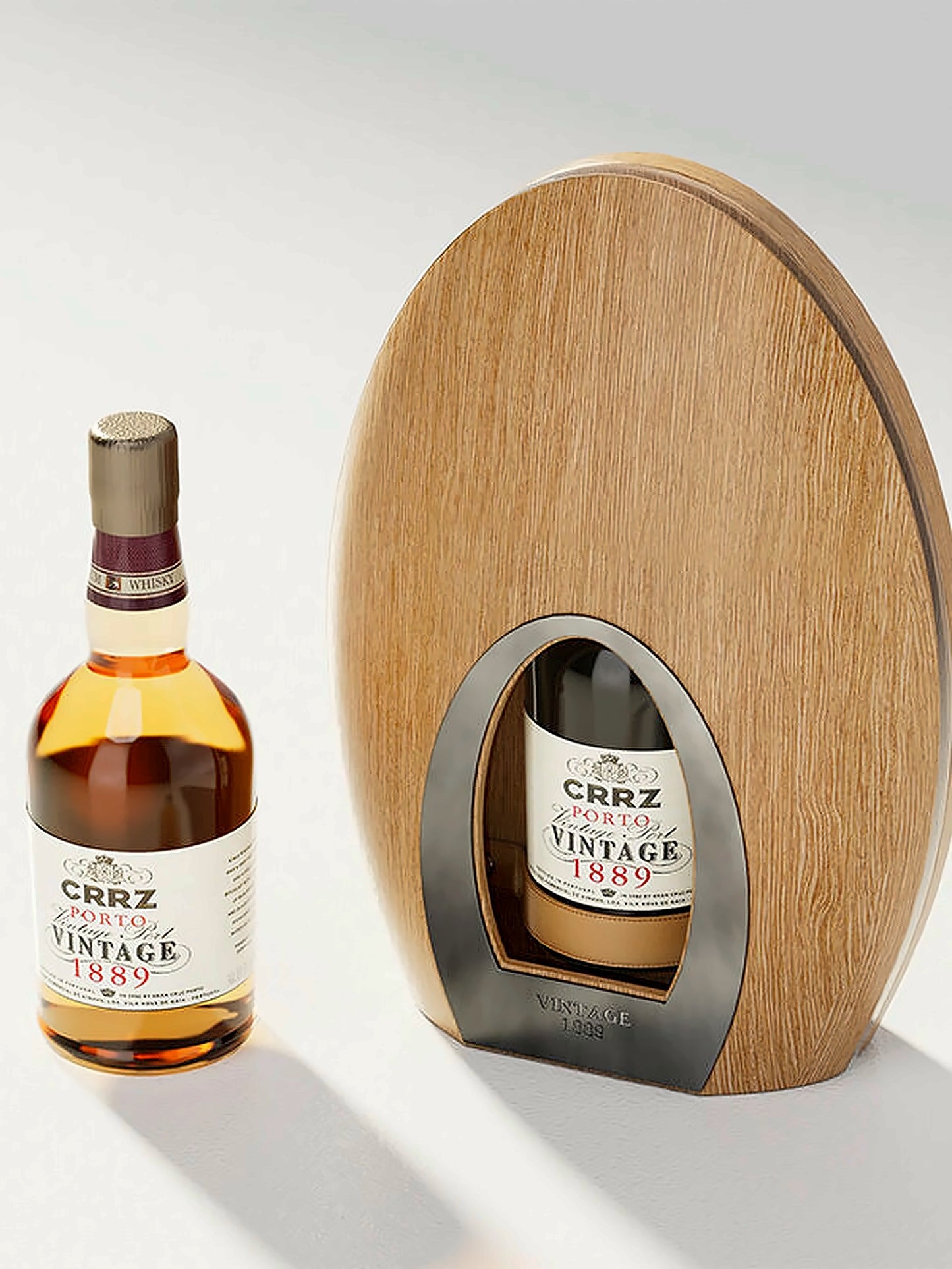 Hộp Rượu Gỗ Oval Cao Cấp 2026