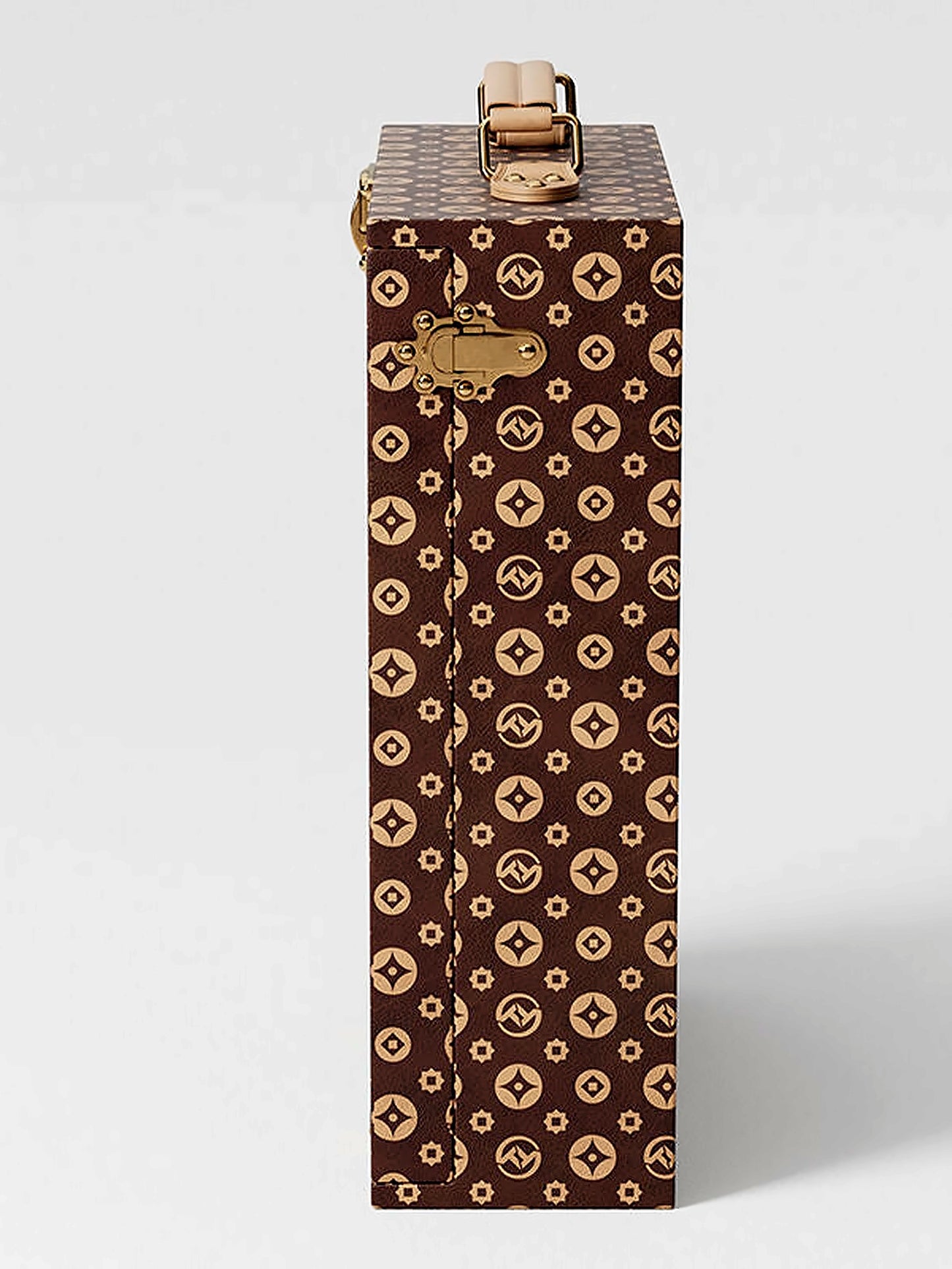 Hộp Rượu Da Vintage Cổ Điển