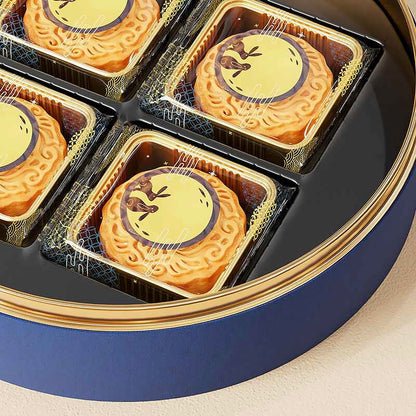 Hộp Thiếc Bánh Trung Thu Bọc Vải