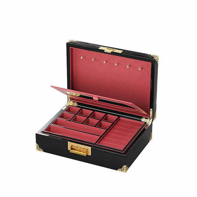 Hộp Đựng Trang Sức Gỗ Vintage Phong Cách Du Lịch