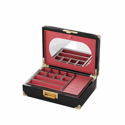 Hộp Đựng Trang Sức Gỗ Vintage Phong Cách Du Lịch