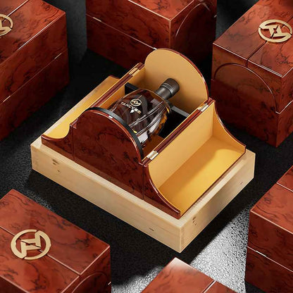Hộp Quà Tặng Rượu Mạnh Luxury Thiết Kế Hai Cửa Sang Trọng
