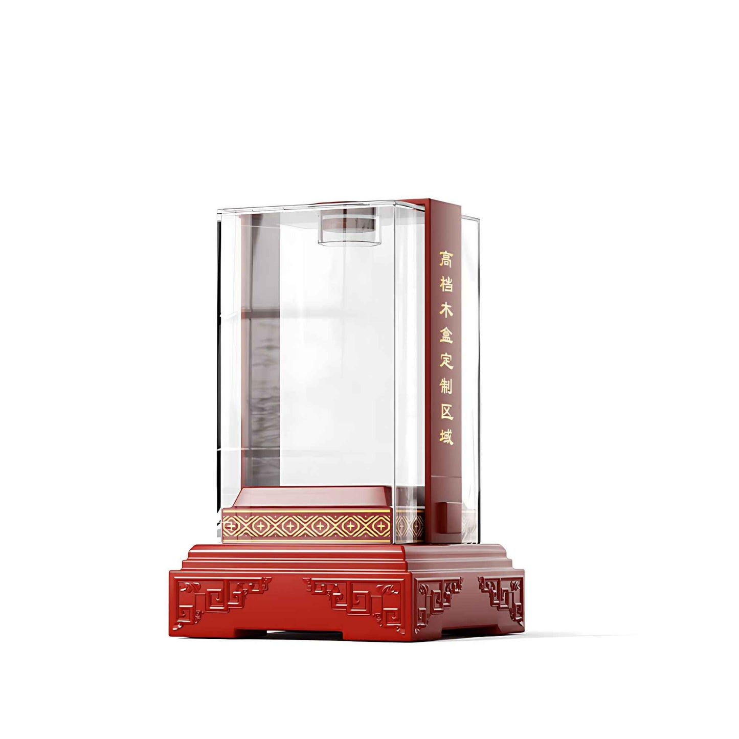 Hộp Rượu Acrylic Khung Gỗ Cao Cấp