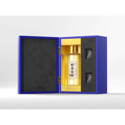 Hộp Rượu Trắng Da Cao Cấp