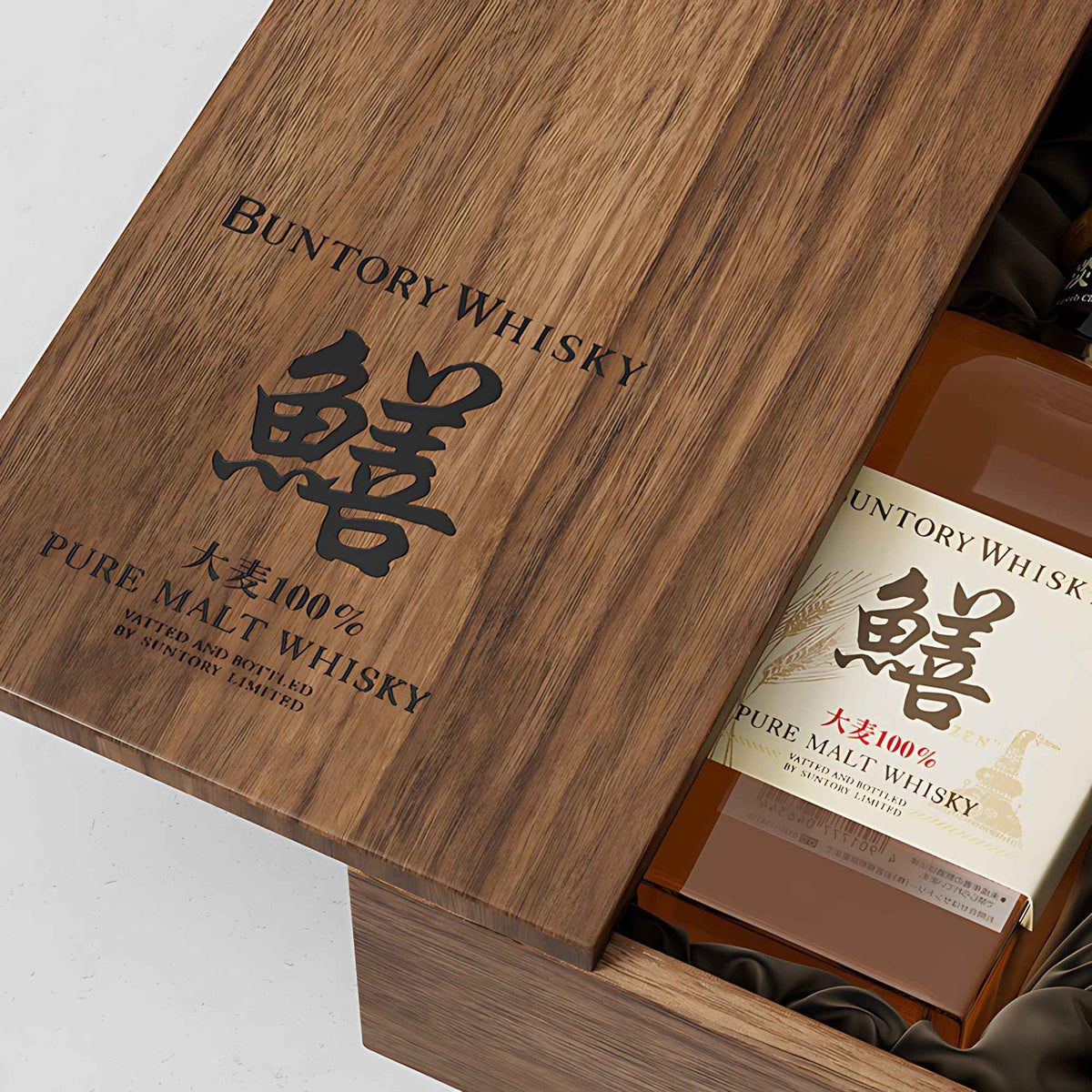 Hộp Whisky Gỗ Thật Cao Cấp