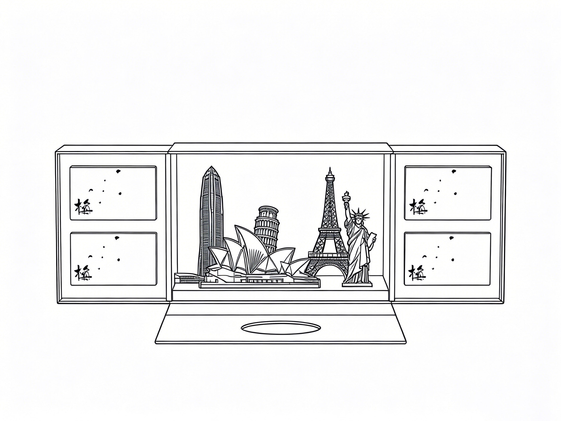 Bản vẽ line art